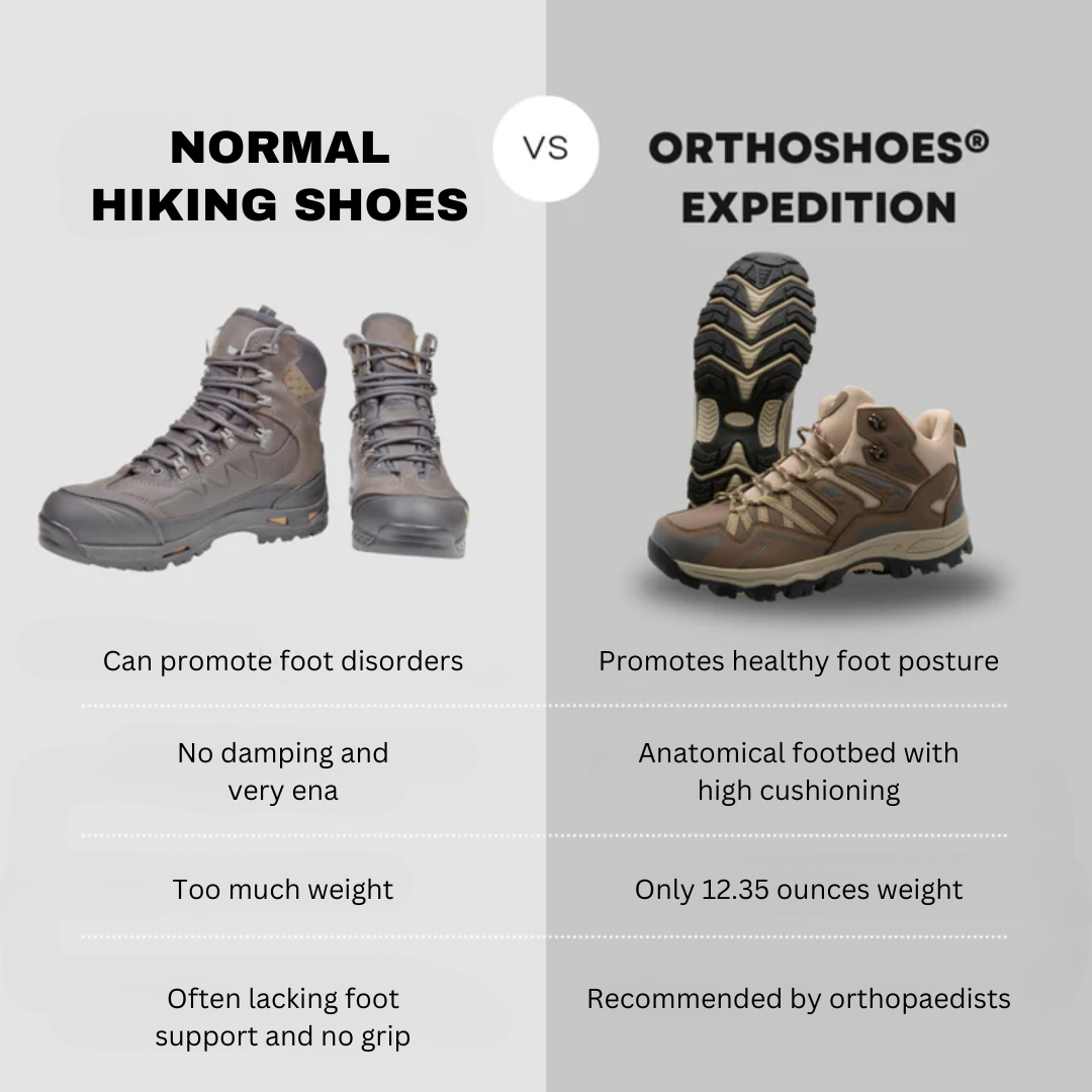 Lightweight Hiking Orthopedic Outdoor Boots with Cushioned Soles