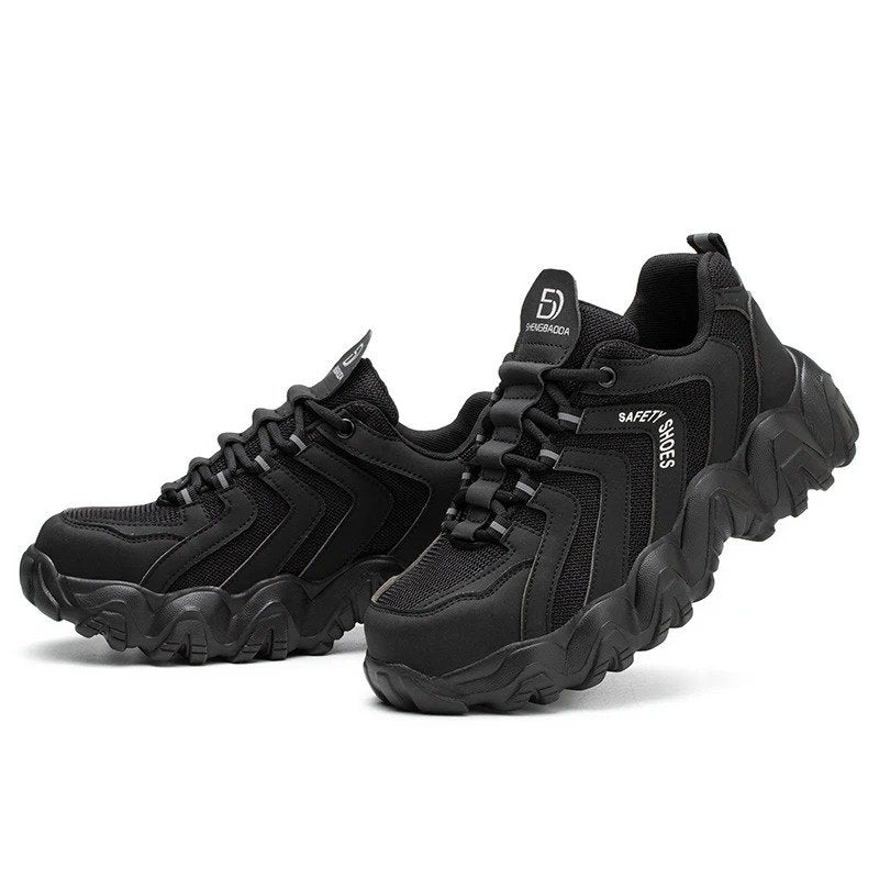 Orthopedic Shoes For Men Indestructible Solid Sole Reflective Safety Sneakers