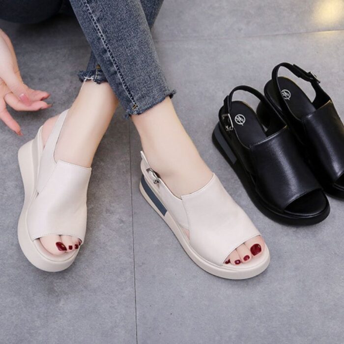 Women Arch Support Wedge Sandals