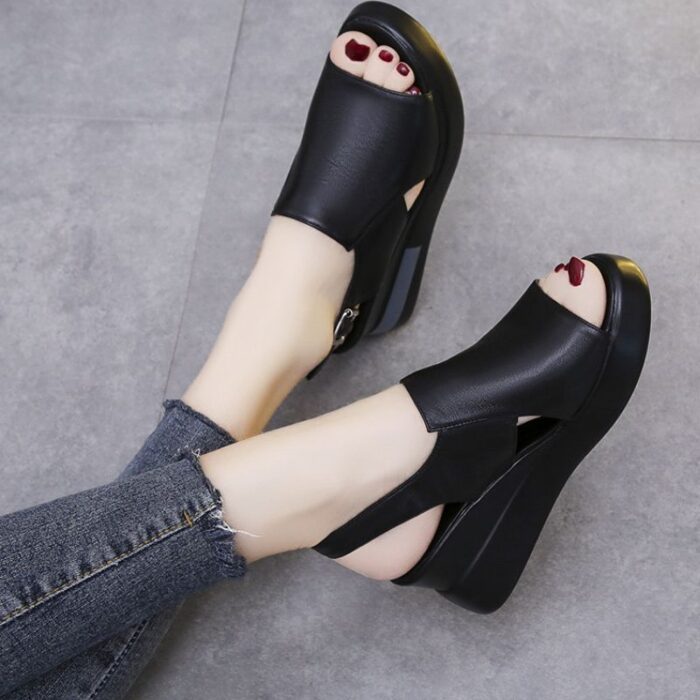 Women Arch Support Wedge Sandals