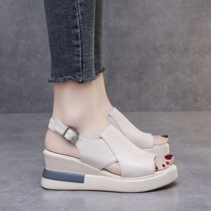 Women Arch Support Wedge Sandals
