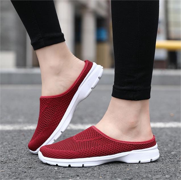 Women's orthopedic slip-on walking tennis shoes Diabetes shoes