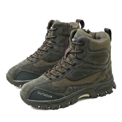 Men Trekking Army Orthopedic Boots