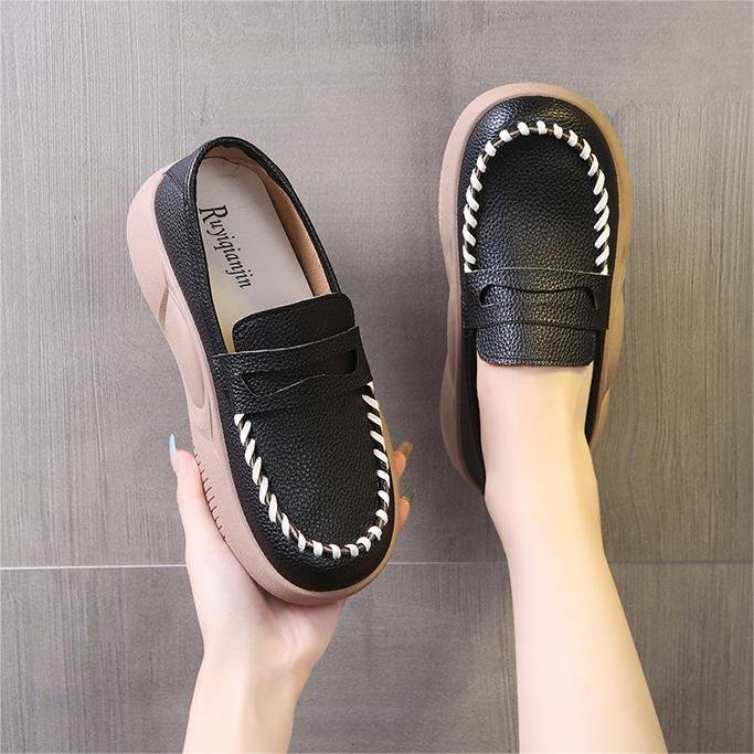 Women Soft-Soled Pure Cowhide Loafers