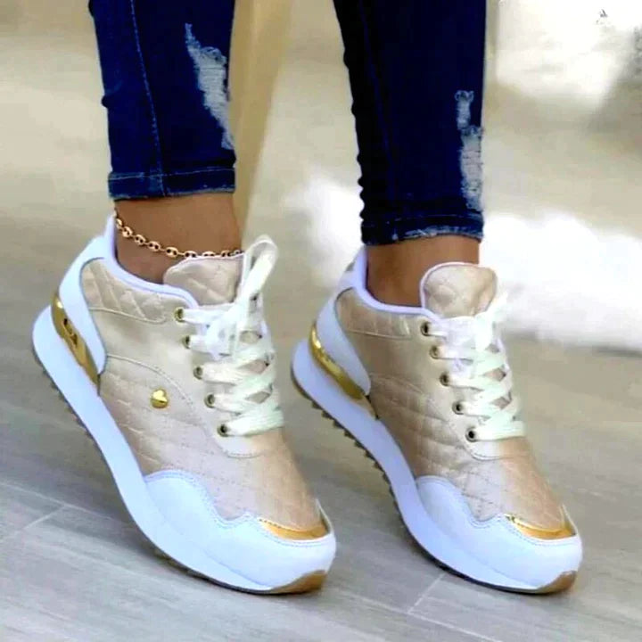Orthopedic Women's Lace-up Sneakers