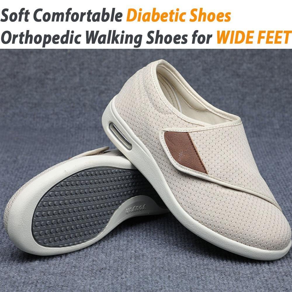 Wide Adjusting Soft Comfortable Diabetic Walking Shoes (Unisex)