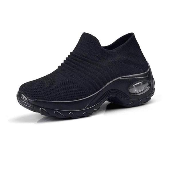 Slip on Orthopedic Walking Sneaker for Plantar Fasciitis With Arch Support