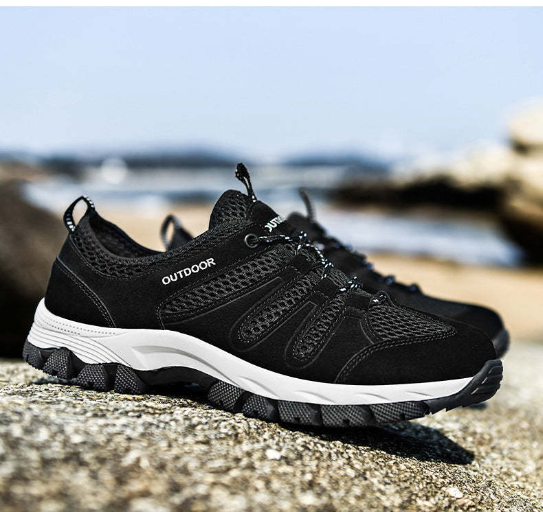 Men Arch Support & Breathable and Light & Non-Slip Shoes -Hiking Walking Shoes