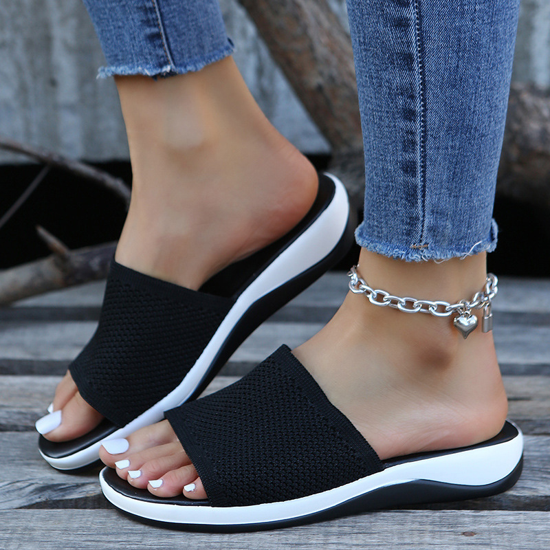 Women's Flyknit Soft Wedge Sandals