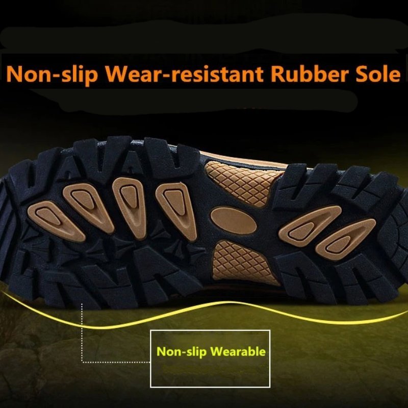 Men Waterproof Orthopedic Shoes Anti-shock Winter Boots