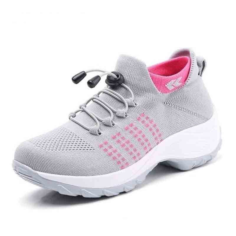 Women's Orthopedic Stretch Cushion Shoes Slip On Walking Shoes