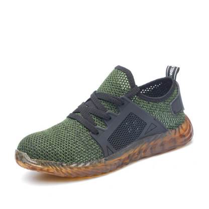 Safety Shoes Men’s Steel Toe Sneakers
