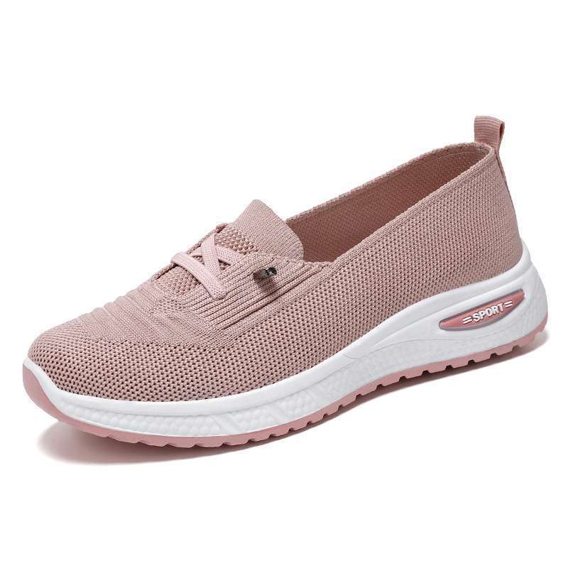 Women Slip On Orthopedic Sneakers Lightweight Wide Width Soft Sole Arch Support Non-Slip Shoes