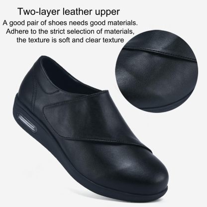 Extra Wide Width Diabetic Shoe Adjustable Walking Shoes for Elderly