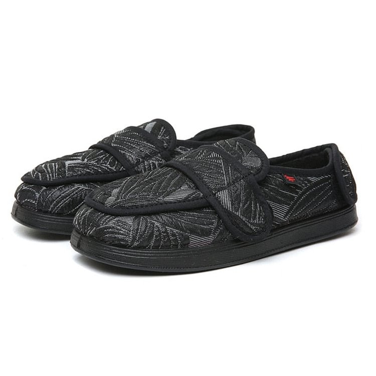 Plus Size Soft Casual Round Toe Breathable Flat Shoe  (Unisex)