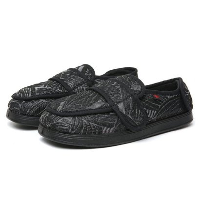 Plus Size Soft Casual Round Toe Breathable Flat Shoe  (Unisex)