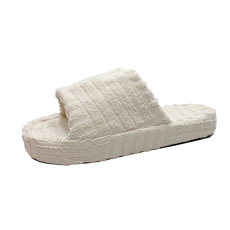 Women's Open Toe Comfortable Platform Slipper