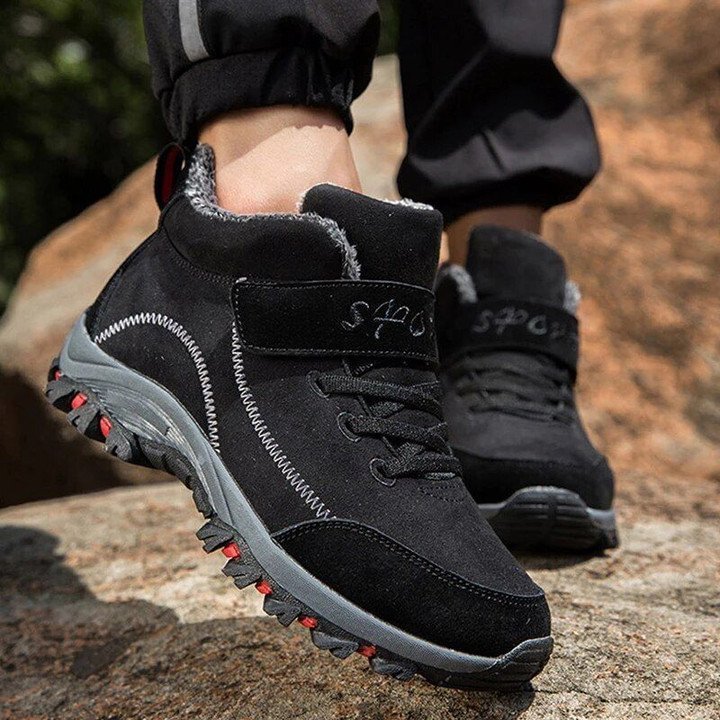 Comfortable Orthopedic Villi Leather Ankle Boots