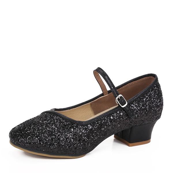 Women's Sparkling Glitter 1.2inch/3.5cm Heels Modern & Ballroom Dance Shoes