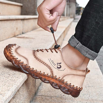 Orthopedic Shoes For Men Leather Casual Loafers