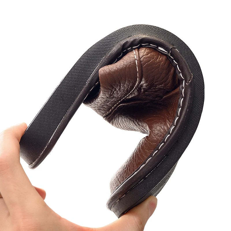 Men Fashionable Slippers Nonslip Autumn Winter Shoes