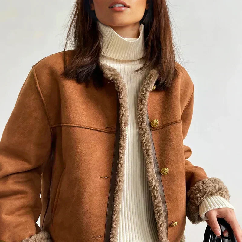 Women's Genuine Sheepskin Jacket