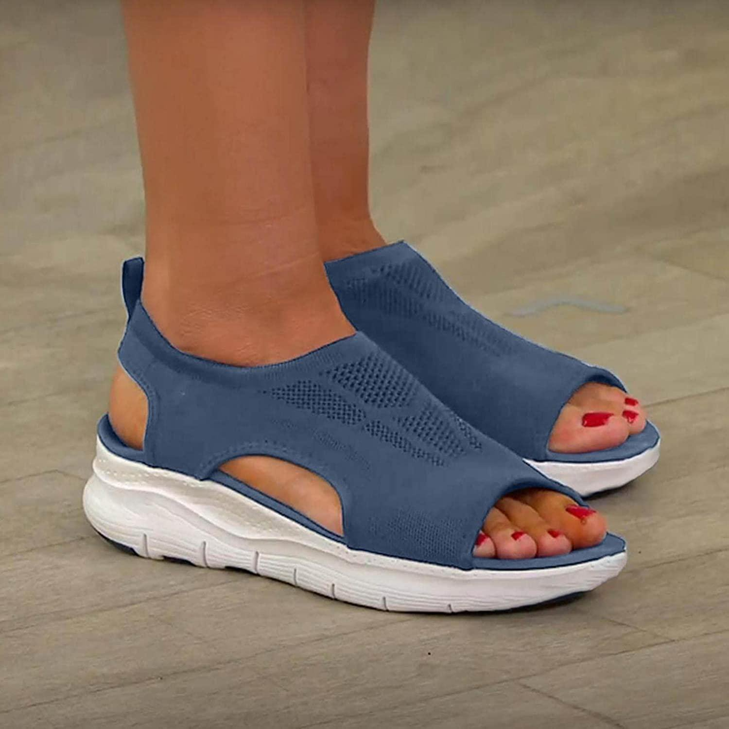 Orthopedic Slide Sandals - Washable Slingback Sandals