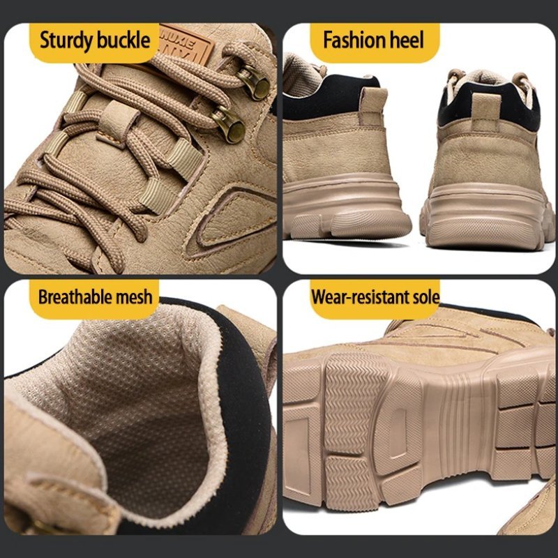 Climbing Orthopedic Shoes Steel-toe Safety Boots For Men