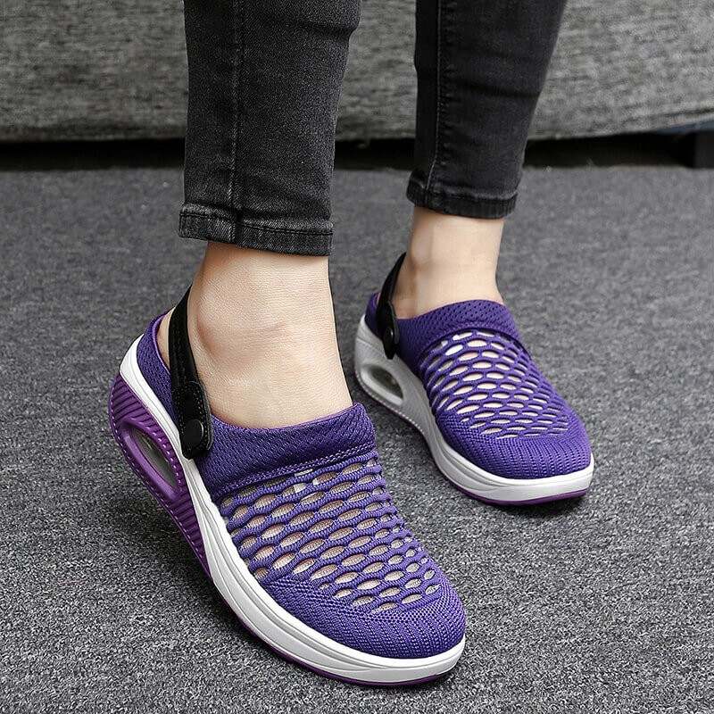 Orthopedic Slippers Arch Support Breathable Air Cushion Non-Slip Slippers