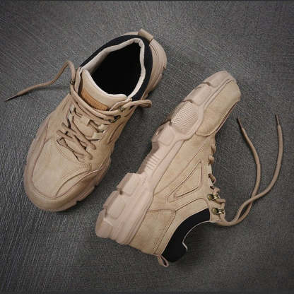 Climbing Orthopedic Shoes Steel-toe Safety Boots For Men
