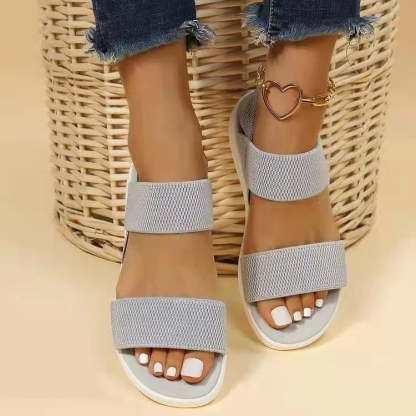 Comfortable Sandals For Women Elastic Band Casual Summer