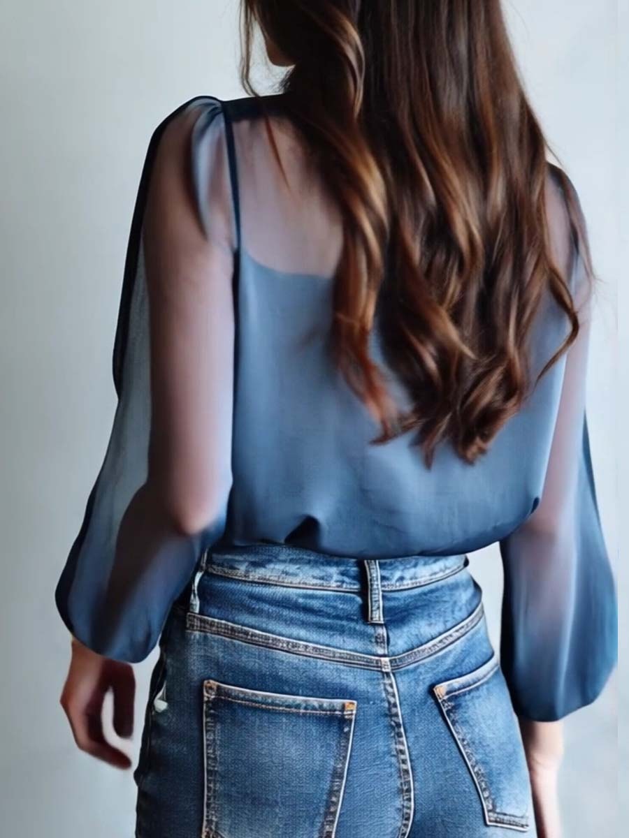 Boho Chic Floral Blouse