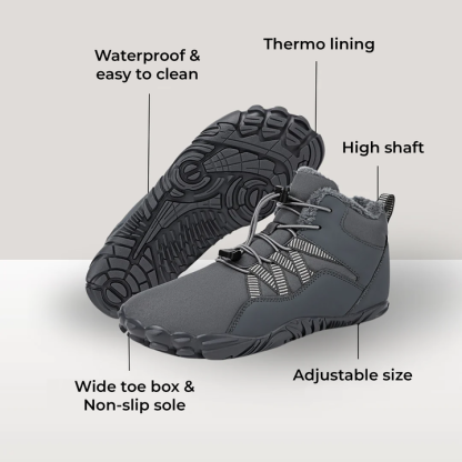 Orthopedic Thermal Barefoot Shoes for Autumn & Winter