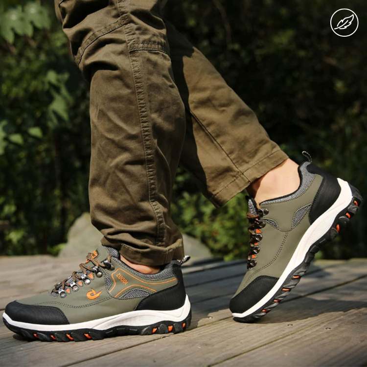 Men's Orthopedic Hiking Shoes – Pain Relief, Non-Slip Waterproof, Expert-Approved Comfort