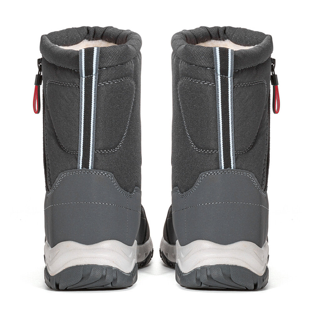 Winter Snow Boots Side Zip, Waterproof, Non-slip, Wear-resistant, Thick and Velvety Warm