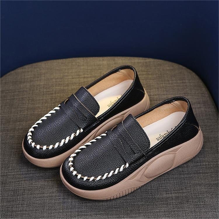 Women Soft-Soled Pure Cowhide Loafers