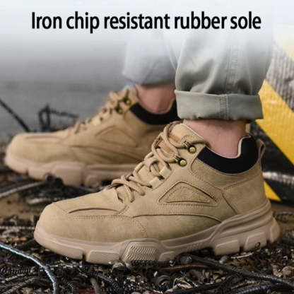 Climbing Orthopedic Shoes Steel-toe Safety Boots For Men