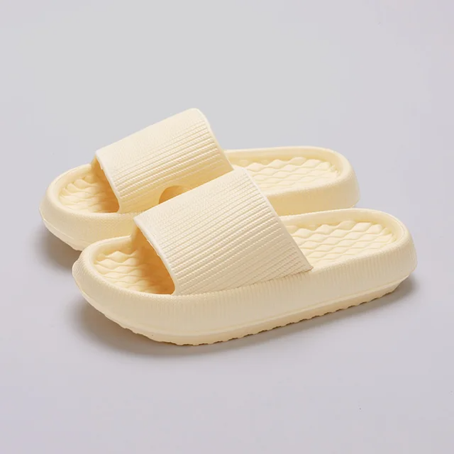 Thick Platform Cloud Slippers Non Slip Soft Sole Pillow Slides