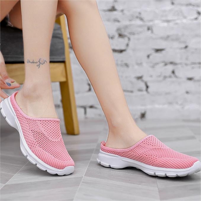 Women's orthopedic slip-on walking tennis shoes Diabetes shoes