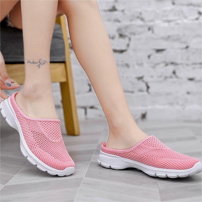 Women's orthopedic slip-on walking tennis shoes Diabetes shoes