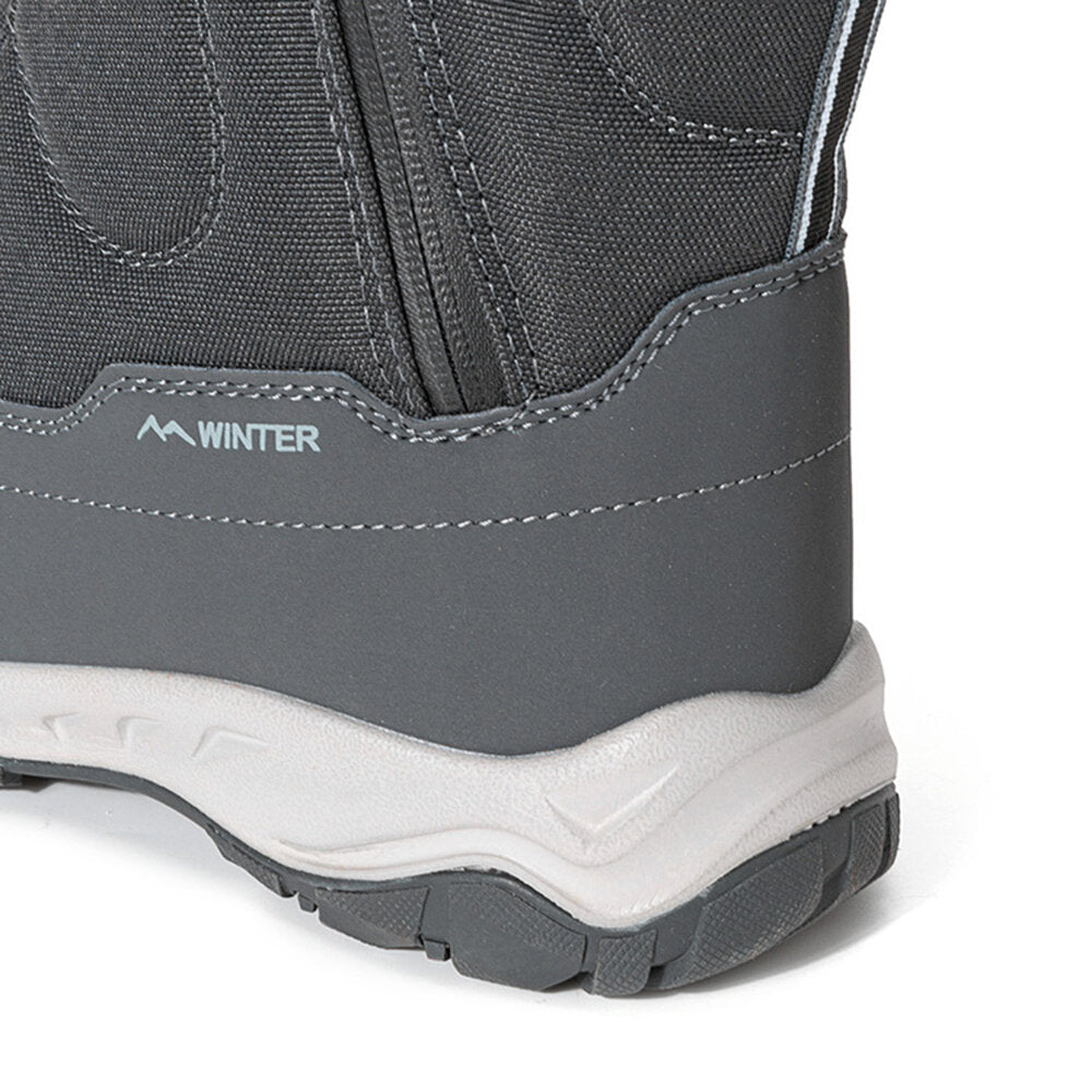 Winter Snow Boots Side Zip, Waterproof, Non-slip, Wear-resistant, Thick and Velvety Warm