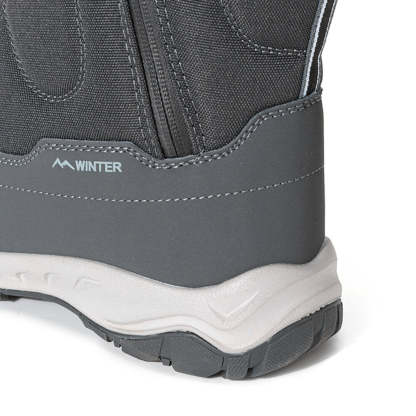 Winter Snow Boots Side Zip, Waterproof, Non-slip, Wear-resistant, Thick and Velvety Warm