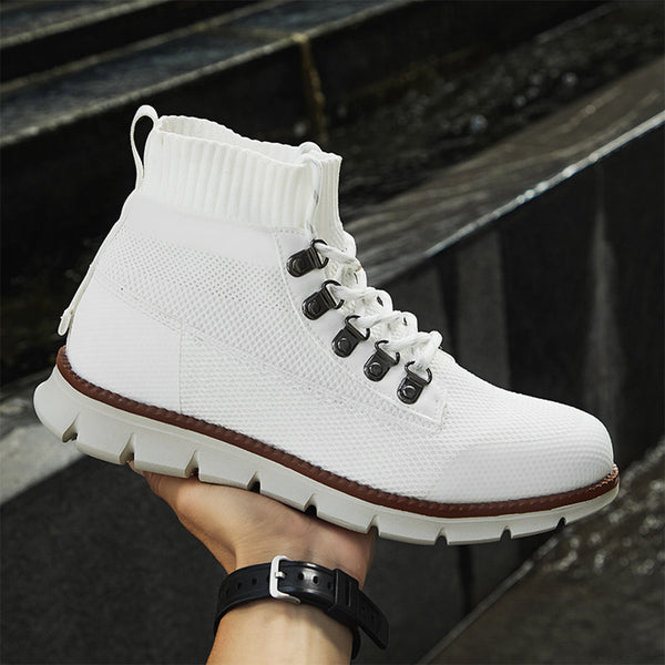 Men's Walking Punk Ankle Boots
