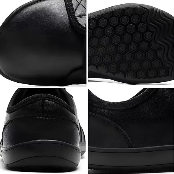 Zero Drop Leather Shoes Barefoot Sneakers