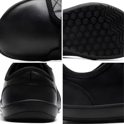 Zero Drop Leather Shoes Barefoot Sneakers