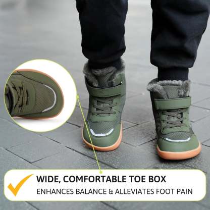 Winter Kids Barefoot Shoes