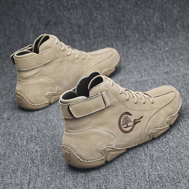 Suede Winter Ankle Boots For Men Leisure Orthopedic Shoes