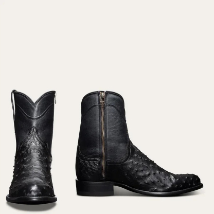 Western Shoes round Toe Men's Casual Men's Boots