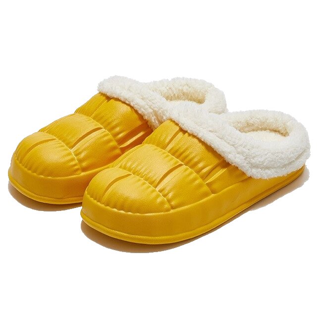 Cozy Plush Slippers For Women Nonslip Indoor Slides