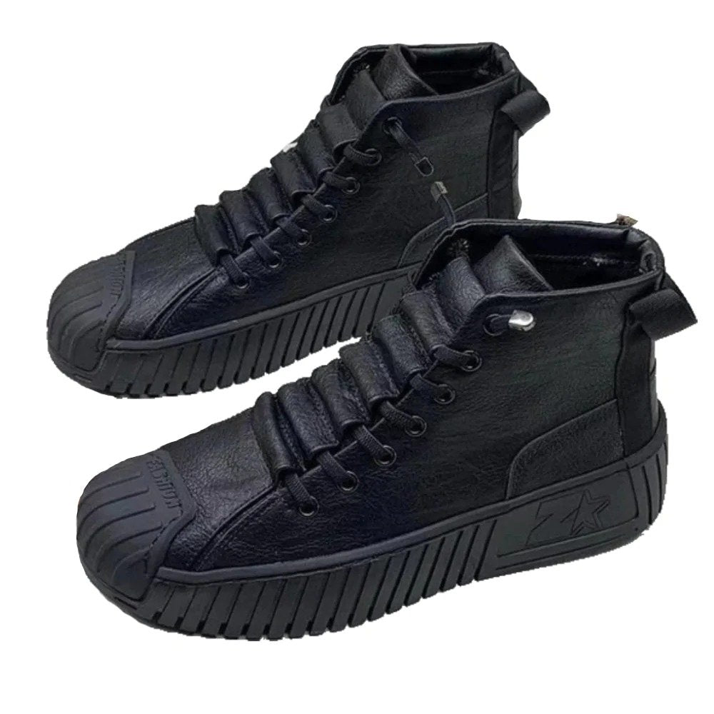 Autumn Ankle Boots For Men Walking Orthopedic Shoes